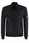 C.p. Company C.p.company Coats Blue In Black