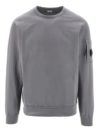 C.p. Company C.p.company Cotton Crewneck Sweatshirt In Multicolor