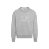 C.p. Company C.p.company Cotton Crewneck Sweatshirt In Gray