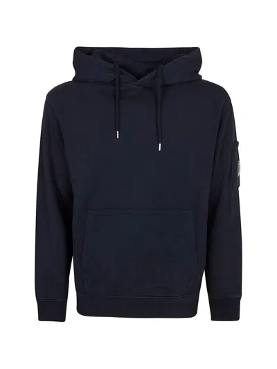 C.p. Company C.p.company Cotton Hoodie In Blue