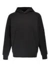 C.p. Company Relaxed-fit Hooded Sweatshirt In Black