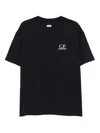 C.p. Company T-shirt In Jersey In Black