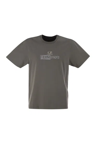 C.P. COMPANY C.P.COMPANY COTTON T-SHIRT WITH PRINT