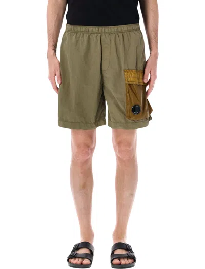 C.p. Company C.p.company  Cargo Swim Shorts In Green