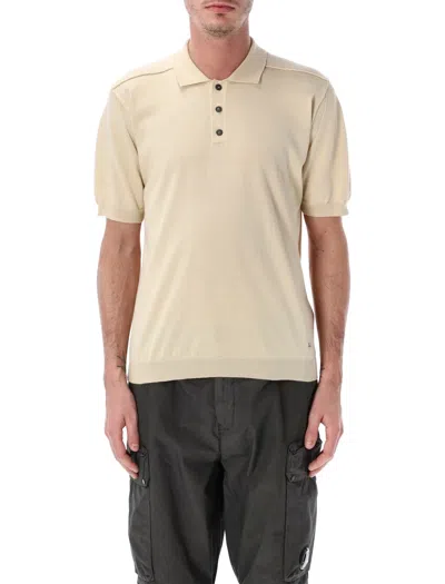 C.p. Company C.p.company  Cotton Short-sleeve Polo In Neutral