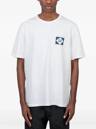 C.p. Company C.p.company  Graphic T-shirt In White