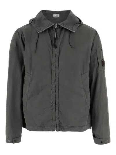 C.p. Company C.p.company  Hooded Jacket In Brown