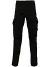 C.p. Company C.p.company Cotton Cargo Trousers In Black