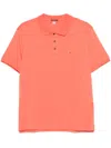 C.p. Company Logo Polo Shirt With Collar And Cuffs
