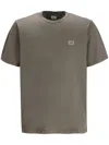 C.p. Company Crew Neck Cotton T-shirt Patch