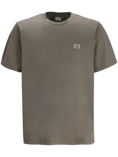 C.P. COMPANY C.P.COMPANY C.P. COMPANY LOGO PATCH T-SHIRT