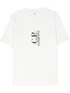 C.p. Company C.p.company  Logo-print Cotton T-shirt In White