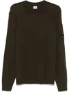 C.p. Company C.p.company Crew Neck In Brown