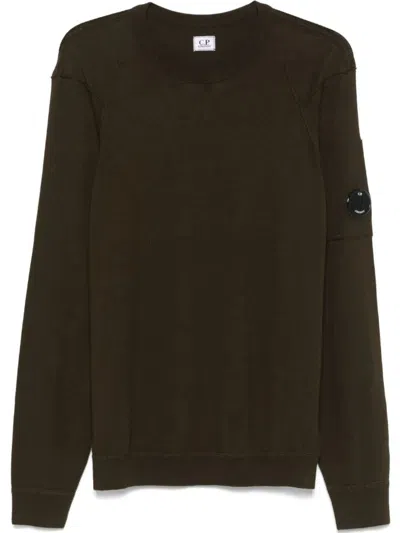 C.p. Company C.p.company Crew Neck In Brown