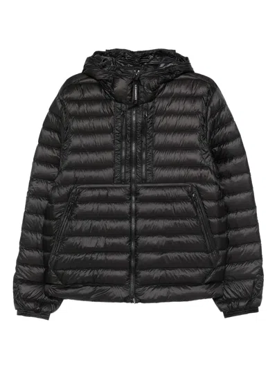 C.p. Company C.p.company D.d. Shell Goggle Down Jacket In Black