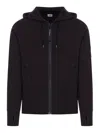 C.p. Company C.p.company Diagonal Raised Fleece Full Zip Hooded Sweatshirt
