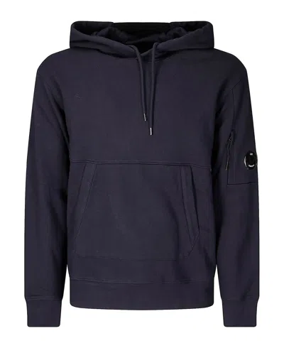 C.P. COMPANY C.P.COMPANY DIAGONAL RAISED FLEECE HOODED SWEATSHIRT