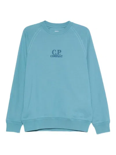 C.P. COMPANY C.P.COMPANY EMBROIDERED SWEATER
