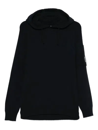 C.p. Company C.p.company  Fleece Knit Hooded Sweater