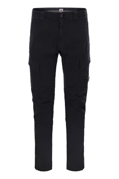 C.P. COMPANY C.P.COMPANY FROSTED STRETCH COTTON CARGO TROUSERS
