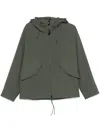 C.p. Company C.p.company Goggle Hooded Jacket In Green