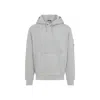 C.p. Company C.p.company Hoodie With Lens Detail In Gray