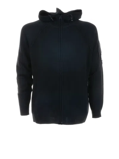 C.p. Company C.p.company Hoodie With Zip In Black