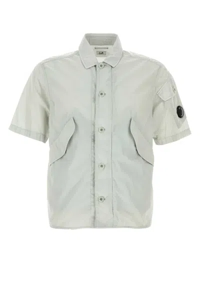 C.p. Company C.p.company Ice Nylon Shirt In Neutral