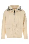 C.p. Company C.p.company Ivory Nylon Explorer Jacket In Neutral