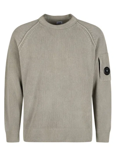 C.p. Company C.p.company Knitwear Crew Neck In Gold
