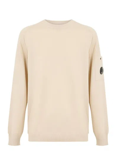 C.p. Company C.p.company Knitwear Crew Neck In Neutral