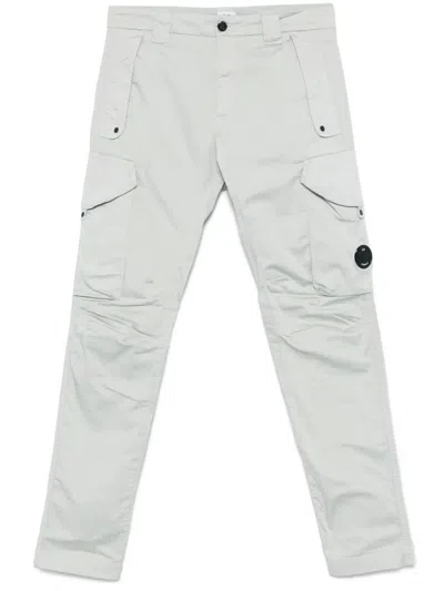 C.p. Company C.p.company Lens Detail Cargo Pants In Grey
