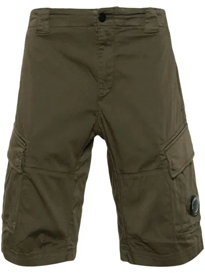 C.p. Company C.p.company Lens Detail Cargo Shorts In Multi