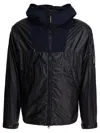 C.p. Company C.p.company Lens Detail Hooded Jacket In Black