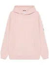 C.p. Company C.p.company Lens Detail Hoodie In Pink
