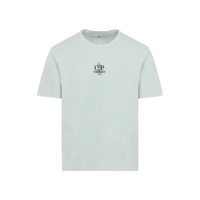 C.p. Company C.p.company Light Blue Cotton T-shirt