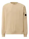 C.p. Company C.p.company Light Fleece Sweatshirt In Gold