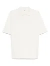 C.p. Company Micro Pattern Jacquard Polo Shirt