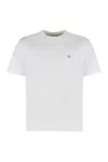 C.p. Company C.p.company Logo Cotton T-shirt In White