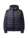 C.p. Company C.p.company Logo Down Jacket In Blue
