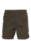 C.p. Company C.p.company Logo Swim Shorts In Polyamide