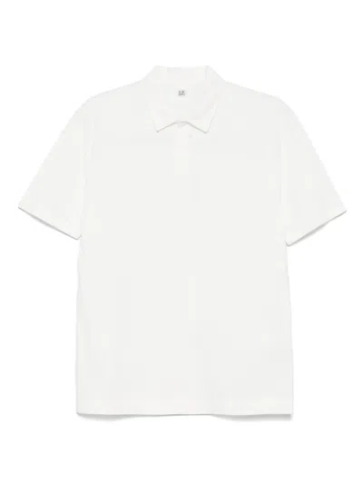 C.p. Company C.p.company Logo Polo In Neutral
