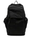 C.p. Company C.p.company Logo-embroidered Backpack In Black