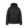C.p. Company Medium Shell Jacket With Hood And Cuffs In Black
