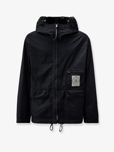 C.P. COMPANY C.P.COMPANY MEN GOGGLE 50 YARNS JACKET WITH HOOD