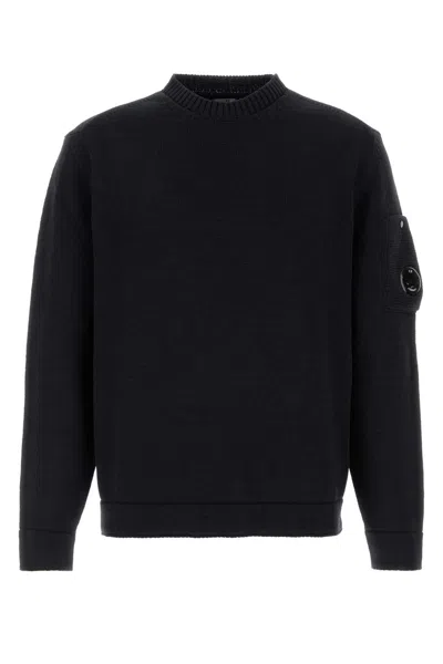 C.p. Company C.p.company Midnight Blue Cotton Sweater