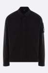 C.p. Company Organic Gabardine Practical Lens Shirt