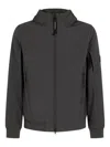 C.p. Company Long Coat Cp Company In Black