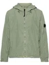 C.p. Company Reversible Hooded Jacket In 627 Agave Green