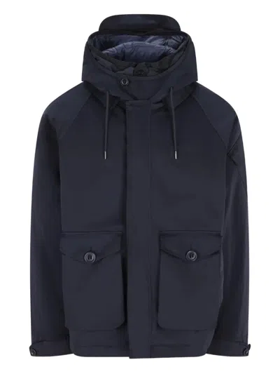 C.p. Company C.p.company Outerwear - Medium Jacket In Blue